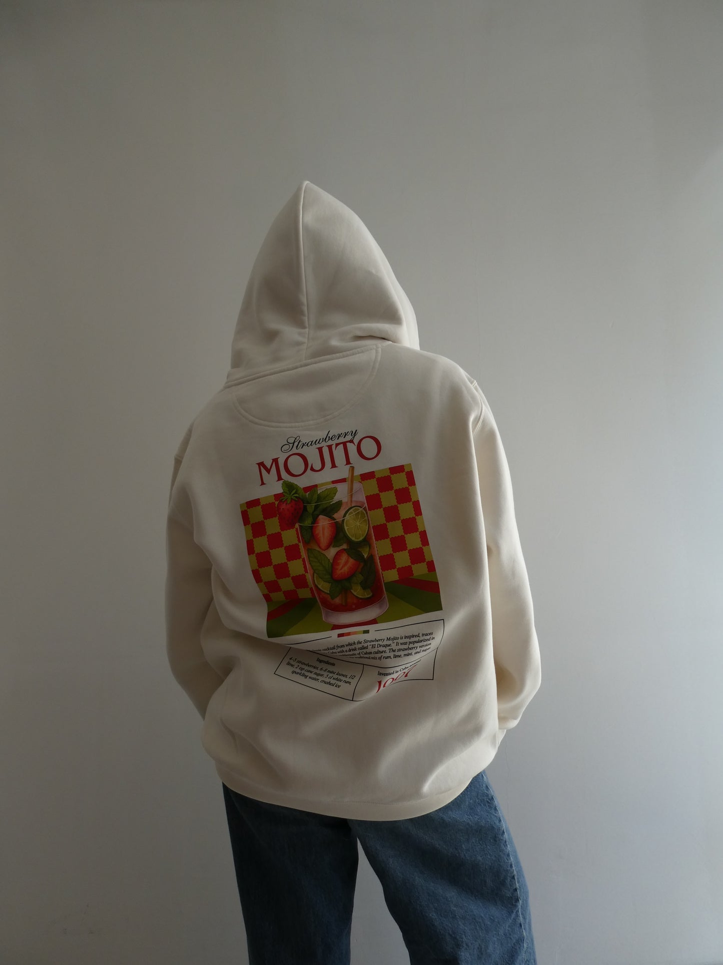 Sweat à capuche zippé : STRAWBERRY MOJITO