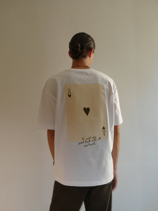 T-shirt Oversized : GOOD LUCK